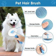 Dog Brush Dog Grooming Kit 6PCS Dog Brush for Shedding-Dog Brushes for Groomi...