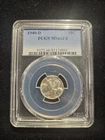 1940-D MERCURY DIME PCGS MS66FB FULL BANDS