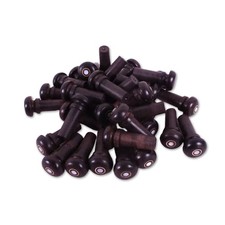 New 10pcs 4/4 3/4 Violin end pin ebony wood violin endpins Fish eye inlay