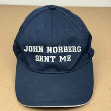 Port & Company Hat Navy Blue John Norberg Sen...