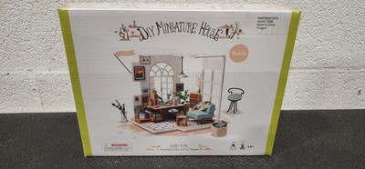 Robotime Rolife Soho Time DIY Miniature House Room Kit DGM01 NEW SEALED