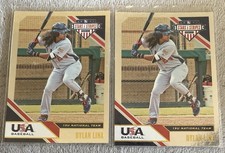 2 DYLAN LINA USA lot 2020 Panini Stars & Stripes 15U National Team
