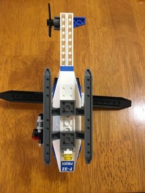 LEGO CITY 7741 POLICE HELICOPTER correct mini figure & accessories 100% Complete