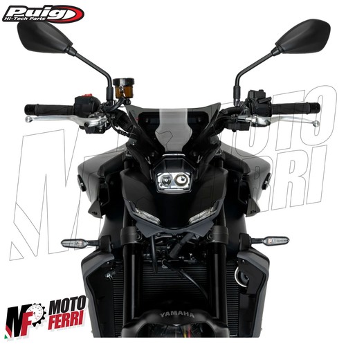 MF8630 Cupolino Puig Sport Plus Yamaha MT-09 2024 2025 - Fumè Scuro - Foto 3 di 10