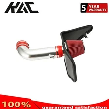 Cold Air Intake Kit w/Heat Shield Red Filter For 2010 2011-2015 Chevy Camaro
