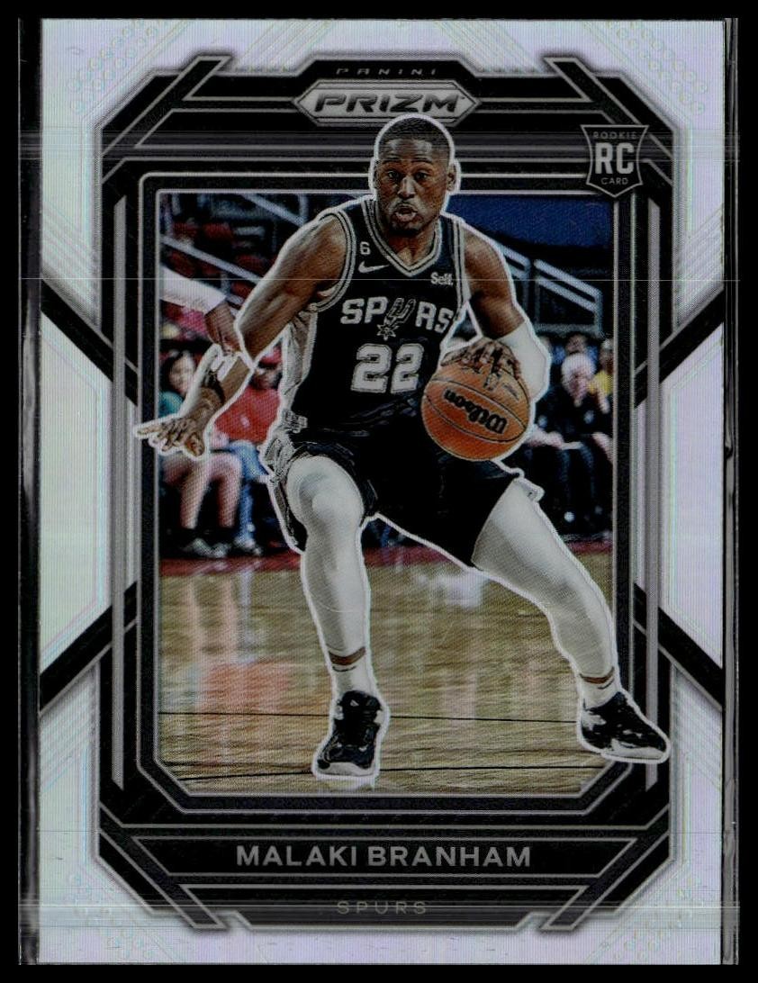 2022-23 Panini Prizm #230 Malaki Branham Prizms Silver RC