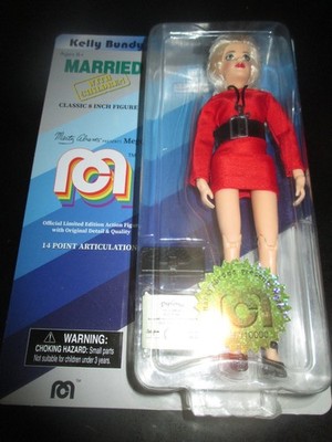 NEW~MEGO ARTICULATED KELLY BUNDY 8'' DOLL~MARRIED with CHILDREN~NRFP
