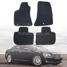 2011-2023 For Chrysler 300 Dodge Charger Replacement Velour Floor Mats Carpet 4x