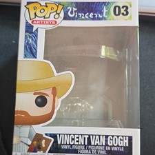 Caja de repuesto solo para Pop! Artistas Vincent van Gogh #03 Pop! Figura Vinilo