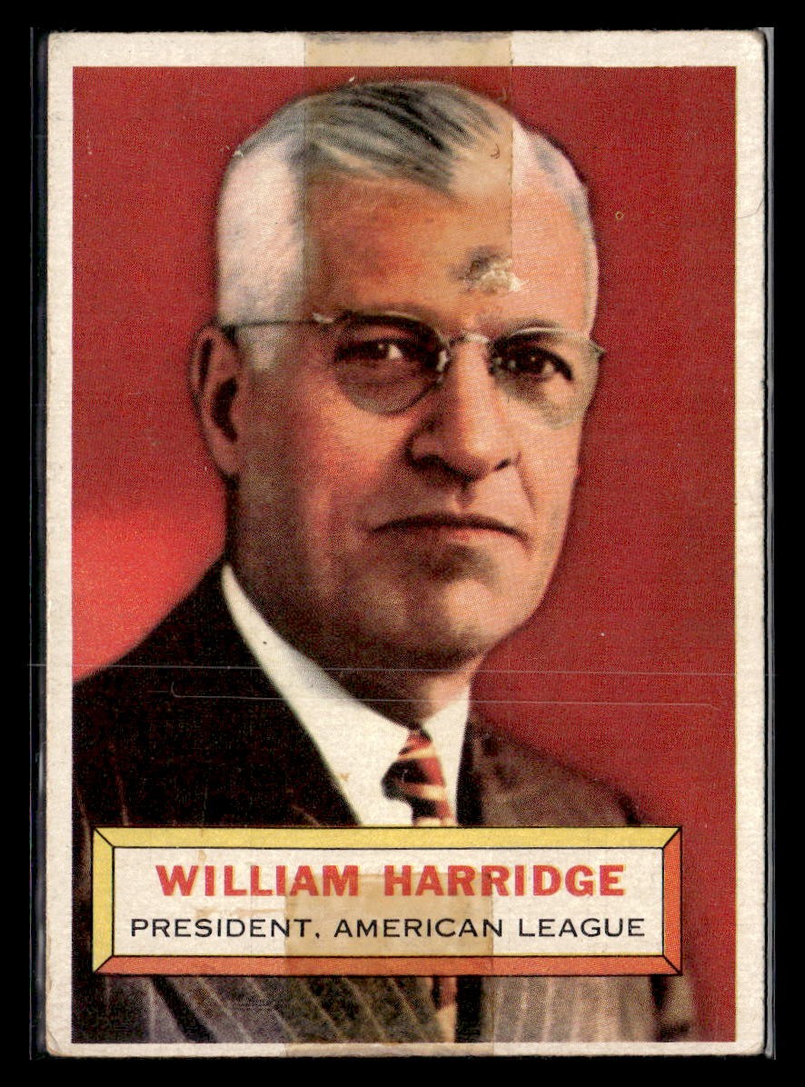 1956 Topps #1 Will Harridge