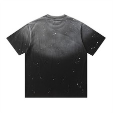 Men's Short-sleeved T-shirt With Inkjet Letters