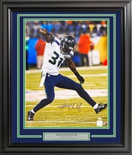 Kam Chancellor Signed Framed 16x20 Photo Seattle Seahawks SB XLVIII MCS Holo