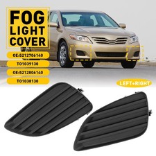 Front Fog Light Cover Set For 2010-2011 Toyota Camry To1039130 To1038130