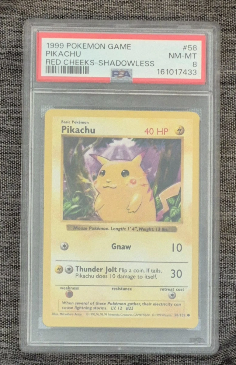 Pikachu Pokémon TCG Professional Sports Authenticator (PSA) Grade