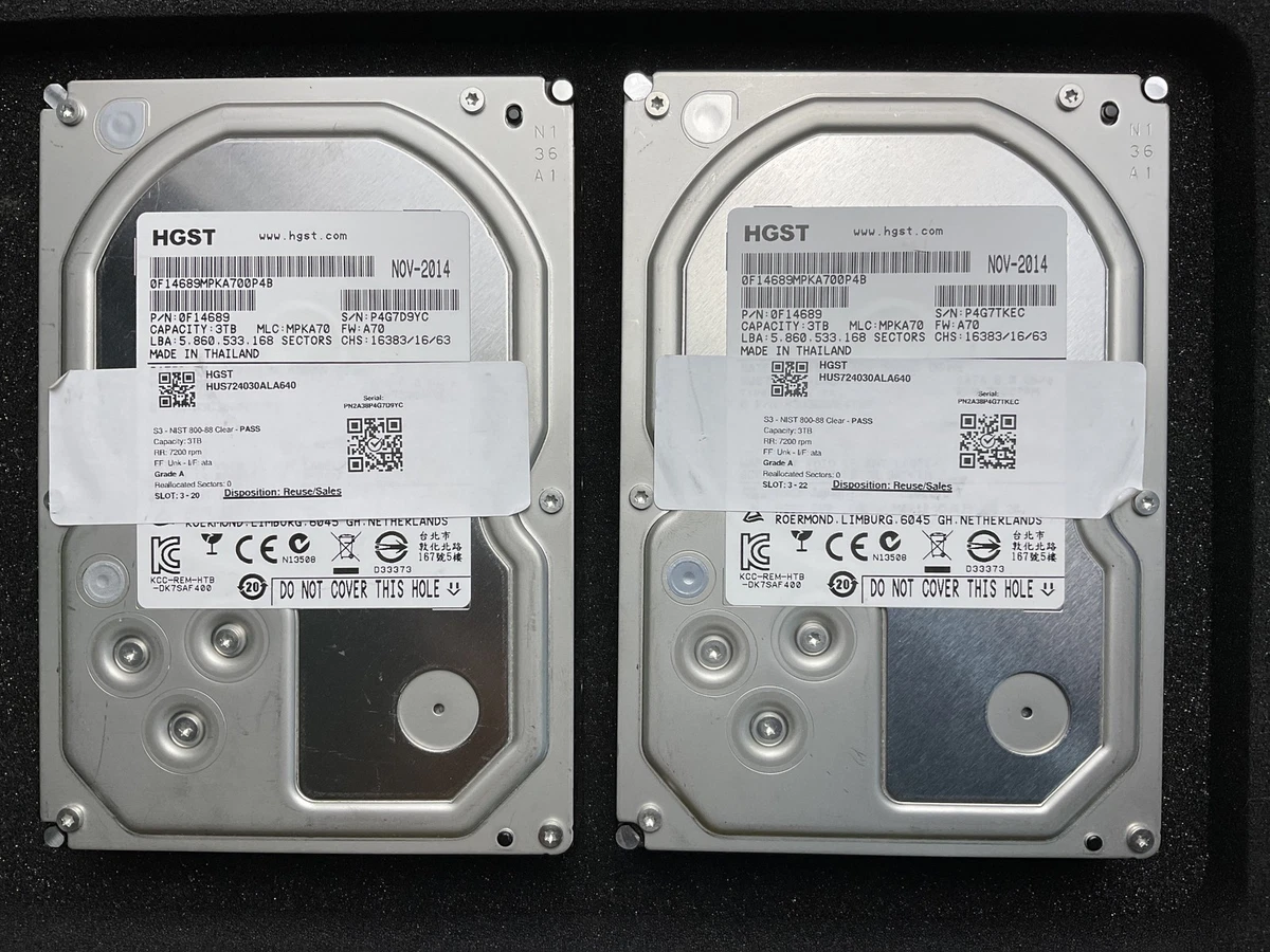 3TB Internal Hard Disk Drives for sale | eBay