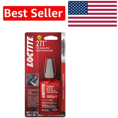 Professional Loctite Red Threadlocker 271 - 36ml for Heavy Shock & Vibration