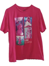 Toon Web Lore Olympus goodie two sleves t-shirt size XL Red