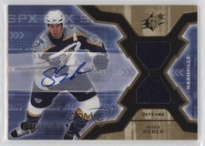 2006-07 SPx Rookie Auto Jersey 412/1299 Shea Weber #174 Auto HOF 4f5