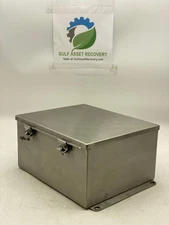 nVent-Hoffman A12106CHNFSS6 Type-4X Continuous Hinge Junction Box w/ Clamps (Use