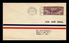 DR JIM STAMPS US COVER AIR MAIL 5C WINGED GLOBE FIRST DAY ISSUE SCOTT C16