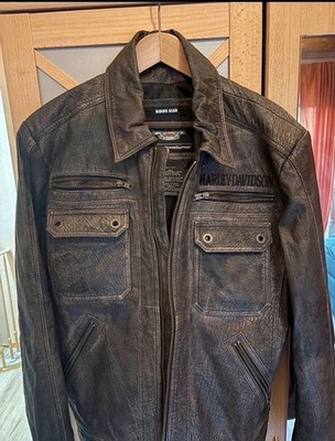 Harley Lederjacke Größe L