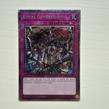 Yugioh RA04-DE120 - Königliche Unterdrückung - Platin Secret Rare