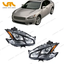 For Nissan Maxima 2009-2014 HID Headlight Set W/Sport Pkg 26060ZY80A 26010ZY80A
