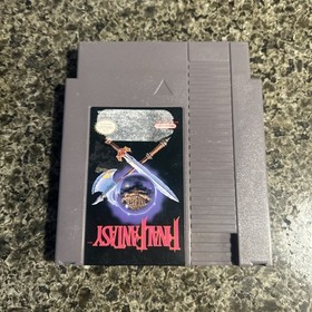Final Fantasy (Nintendo NES, 1990)  Authentic Cartridge & Dust Cover