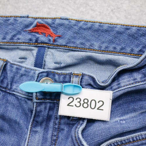 Tommy Bahama Jeans Mens 30x32 Blue Straight Leg Denim Classic Casual Pants - Picture 17 of 17