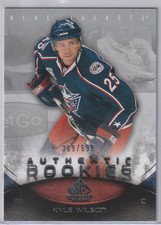 Kyle Wilson 2010-11 SP Game Used Authentic Rookies #/699