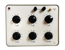 Decade Resistance Box Adjustable DC Resistance Box Range 0~1.111110GΩ；