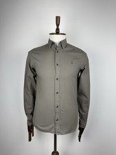 Men s Allsaints Redondo Long Sleeve Button Down Shirt size XS