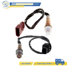 2pcs 1 Upstream & 1 Downstream Oxygen Sensor O2 09-14 for Audi TT Quattro 2.0L