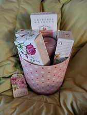 Crabtree Evelyn Rosewater Soap with Cold Cream 3.5oz Vintage Gift Set Shower Gel