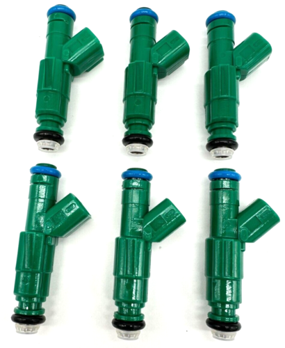 Bosch 4-Hole Upgrade Gasoline Injector Set New Bosch X 6 for 99-04 Jeep 4.0L I6 - Picture 1 of 4