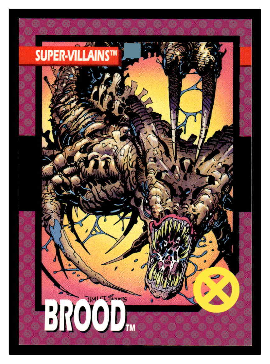 1992 Impel The Uncanny X-Men #56 Brood