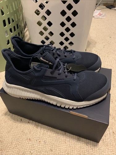 Navy Athletic Work Shoes RB4066 