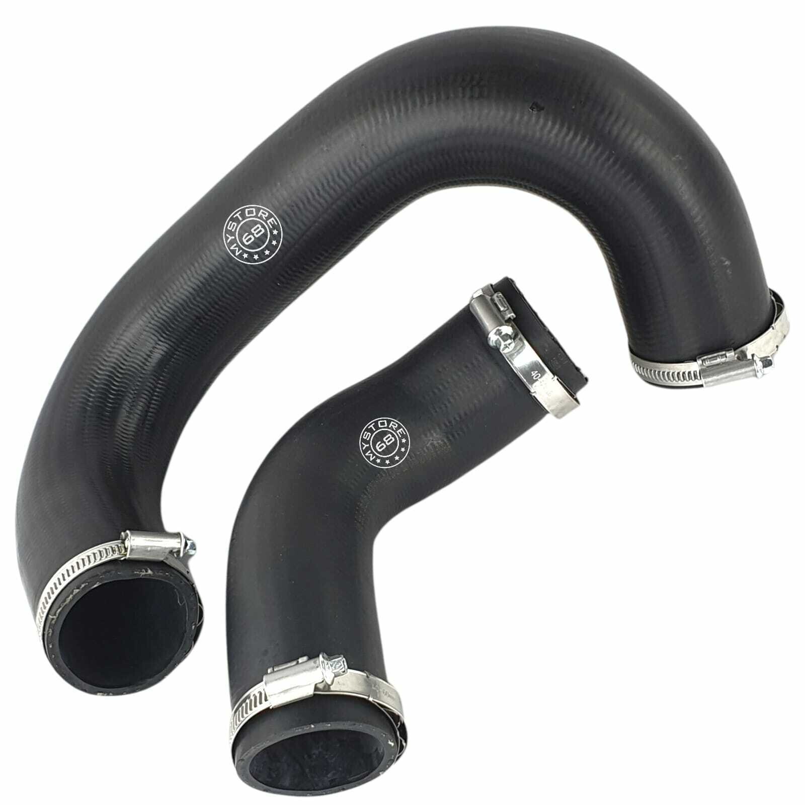 2x Intercooler Hose Set for FIAT DUCATO 2.3 D Multijet 1366816080 Turbo Hose