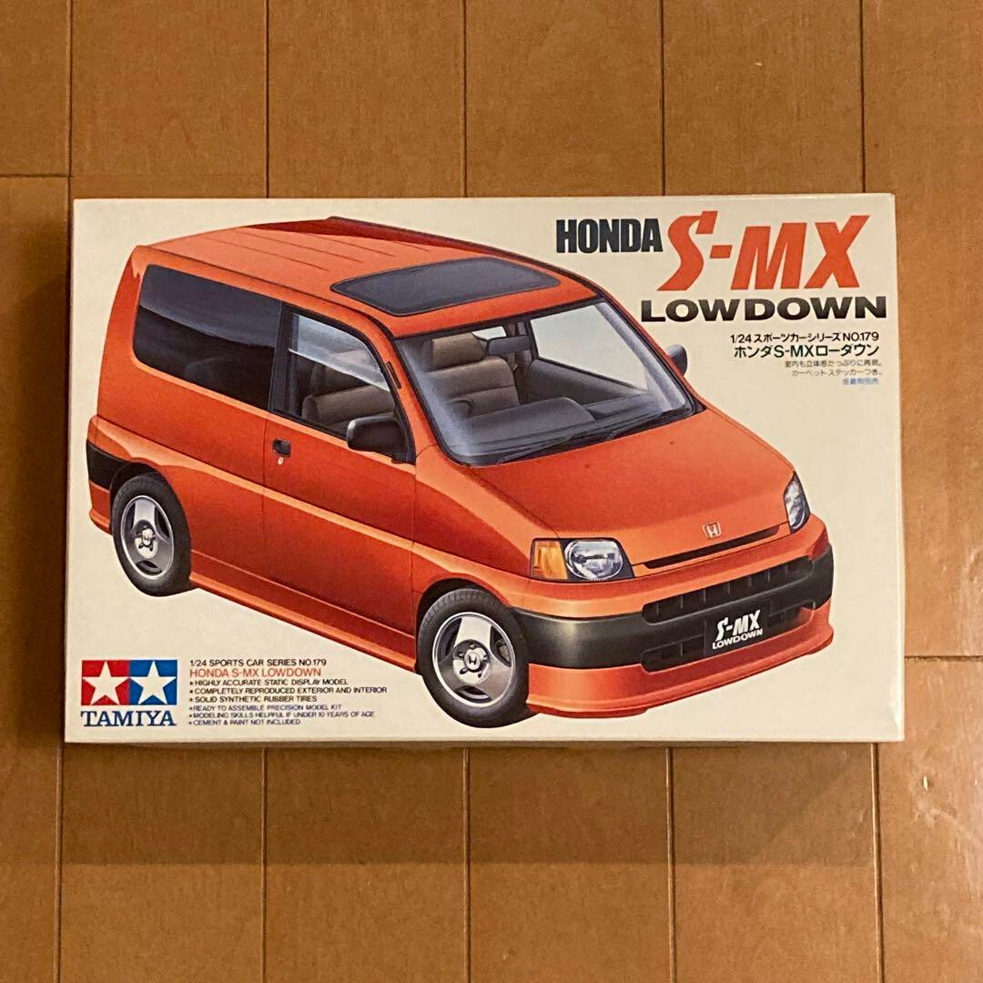 Tamiya 1/24 Honda S-MX Lowdown Plastic Model Kit Vintage New F/S
