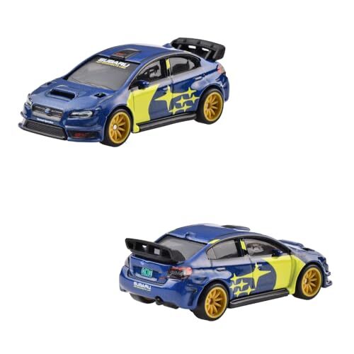 Hot Wheels Premium 2 Pack Subaru Impreza WRX / '16 Subaru WRX STI