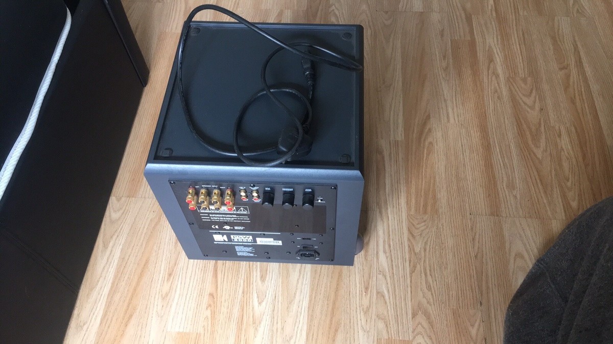 KEF PSW2000 Active Subwoofer Black/ Dark Grey | eBay UK