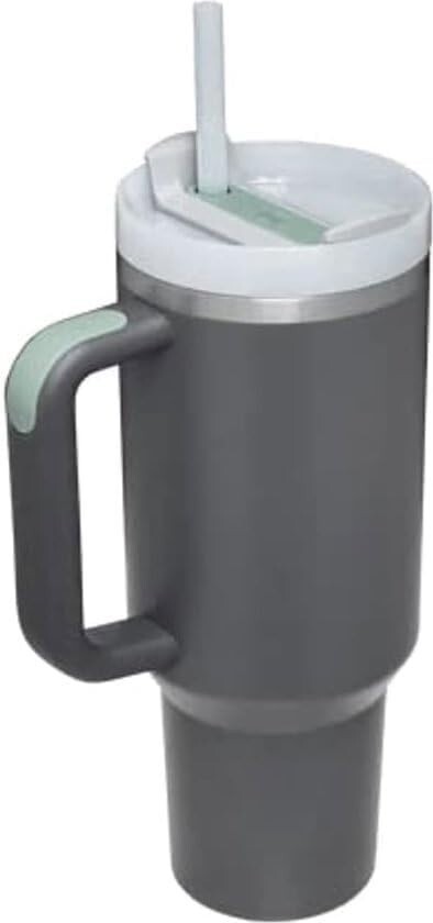 40 oz Tumbler Cup with Straw Lid Insulated Stainless Steel Bottle Set of 4 Cups