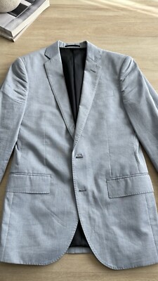 J. Crew Ludlow Blazer Light Blue Wool Suit Jacket Sports Coat Men s
