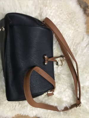 Black And Brown Straps Brand New Hand Bag UK