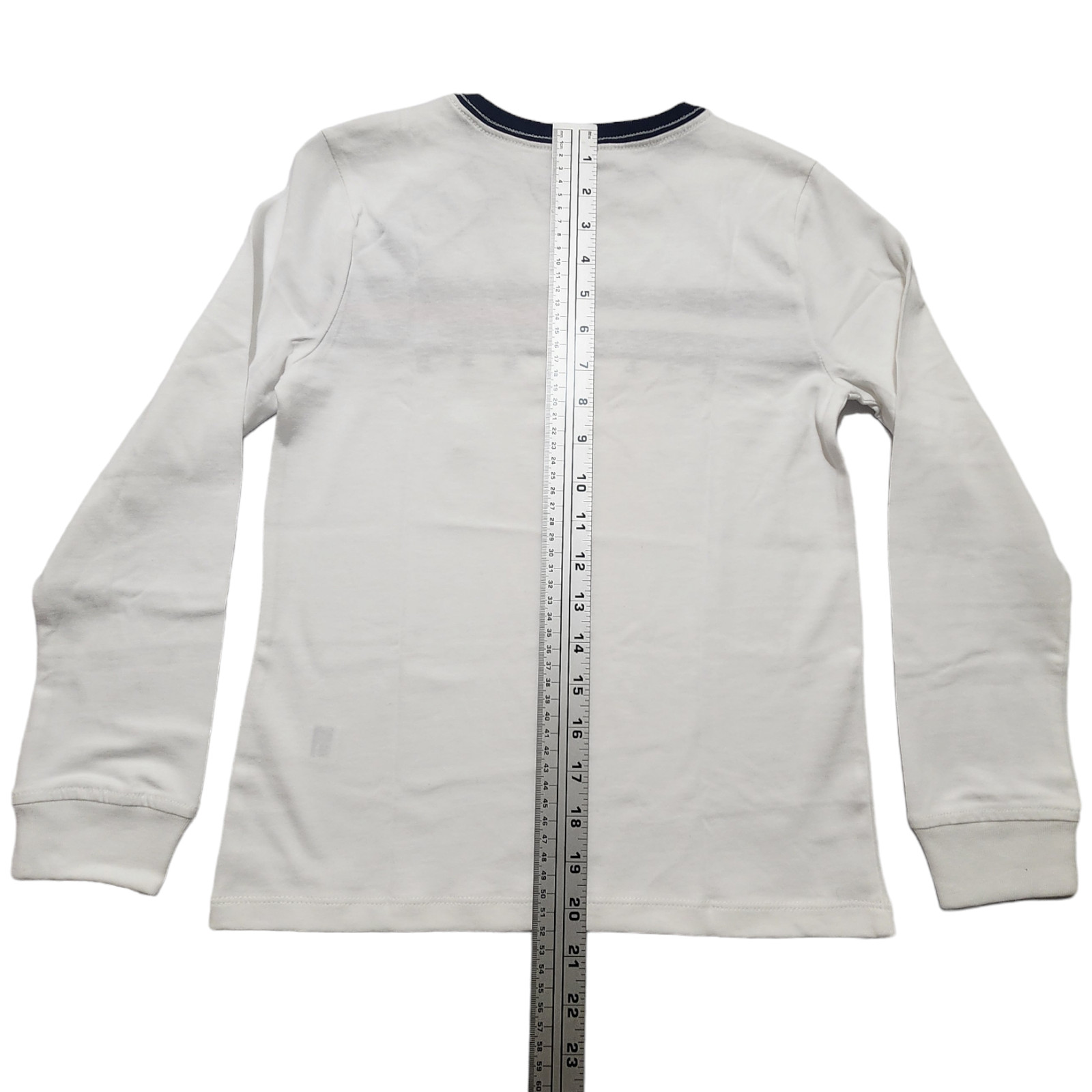 Tommy Hilfiger Boys Tino T-Shirt Long Sleeve Big Ribbon Flag Size M thumbnail 5