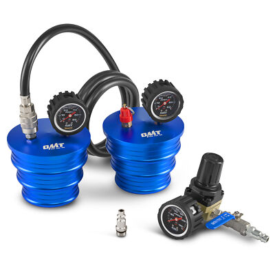 OMT CHARGE AIR COOLER  CAC TURBO BOOST LEAK TESTER  3'' 3.5'' 4'' SEMI TRUCK KIT