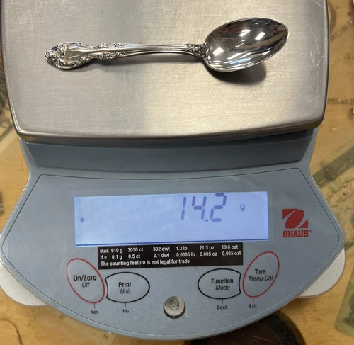 Gorham Melrose Sterling Spoon - Teaspoon - No Monogram 14.2 Grams Silver