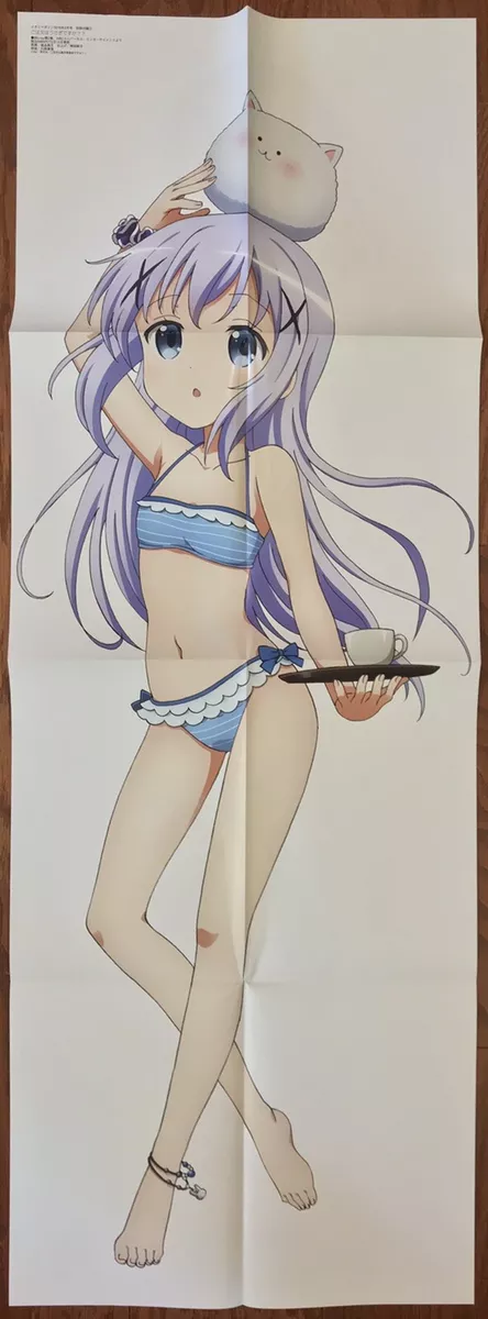 Double Sided Anime Poster: Is the Order a Rabbit Chino, Strike the Blood