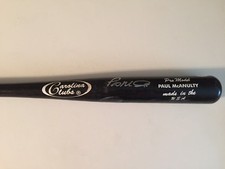 Paul McAnulty Autographed Signed Full Size Used Bat - JSA
