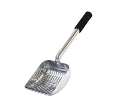 NEW Jumbo Metal Soft Padded Handle Grip Kitty Cat Litter Sifter Scoop 16 inches
